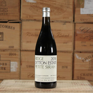 Petite Sirah, Lytton Springs, Ridge Vineyards, 2018